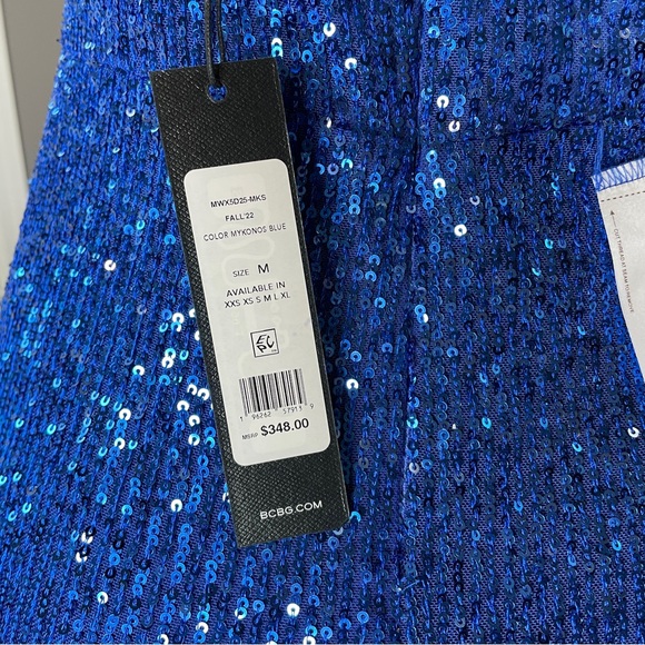 BCBGMAXAZRIA Evening Gown Halter Sz Med NWT - Picture 8 of 15